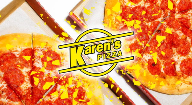 Karen's Pizza social media